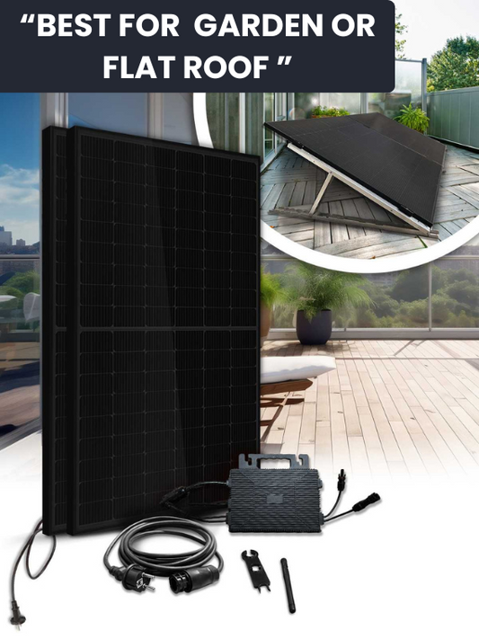 Kit Plug & Play 900 Wc | Installez votre système d'énergie solaire en un clin d'œil