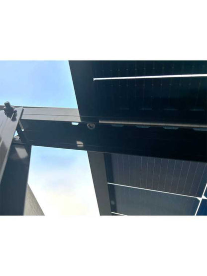 Balkon-zonnepaneelkit – met stekkeraansluiting