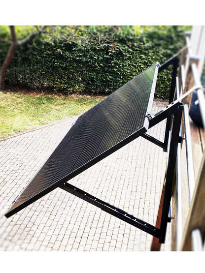 Balkon-zonnepaneelkit – met stekkeraansluiting