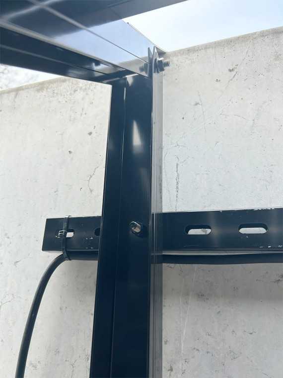 Balkon-zonnepaneelkit – met stekkeraansluiting