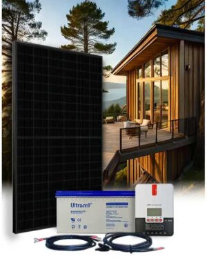 12V Off-Grid Solar Kit – 450W Panel & 200Ah GEL Battery